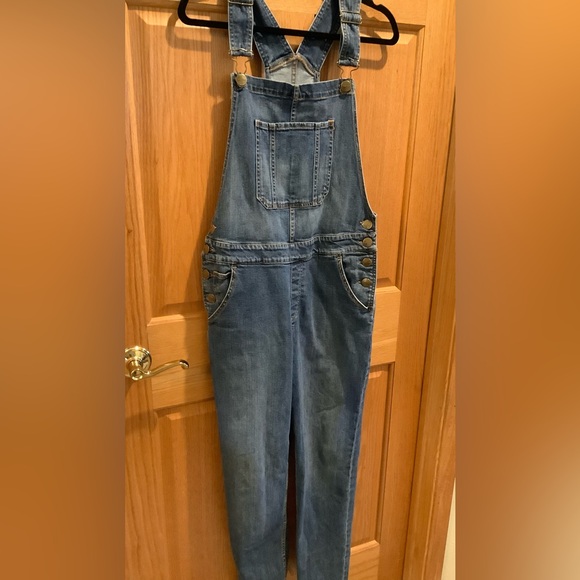 Organic Cotton Denim Overalls Baukjen Made in Portugal Women’s Size 6 - Picture 4 of 12
